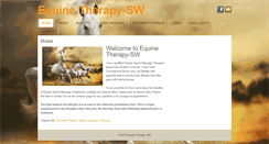 Desktop Screenshot of equinetherapy-sw.com